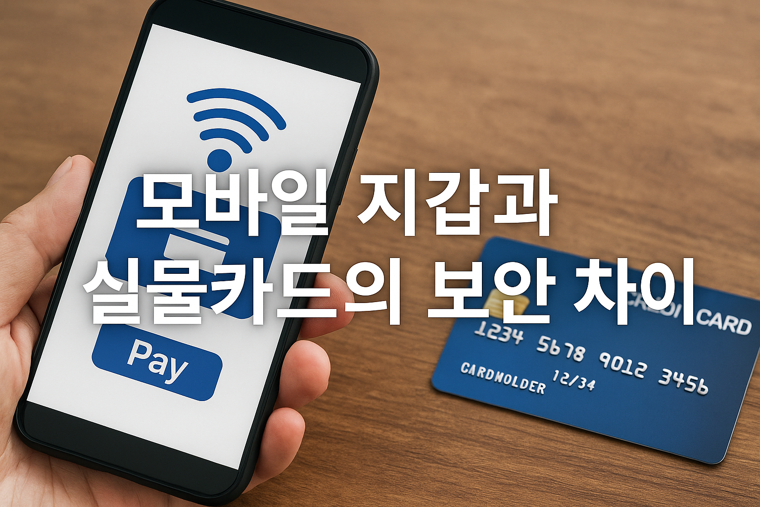 모바일 지갑과 실물카드의 보안 차이