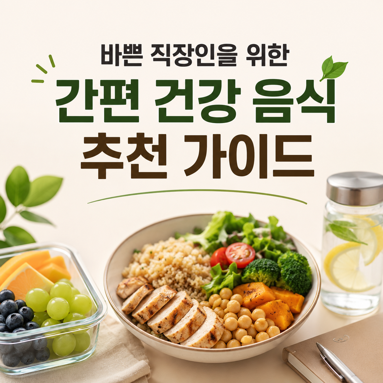 간편 건강 음식