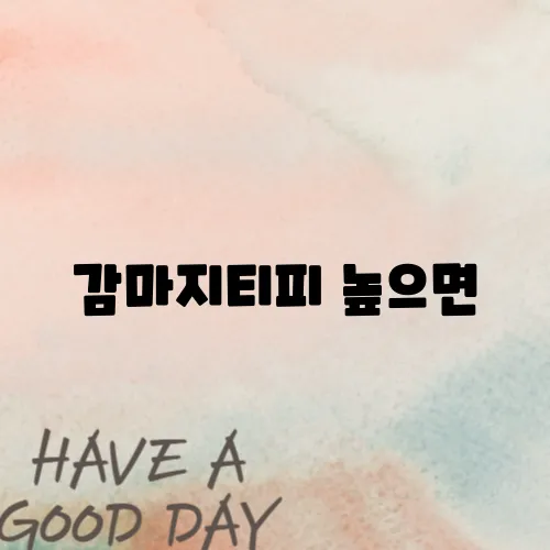 감마지티피 높으면