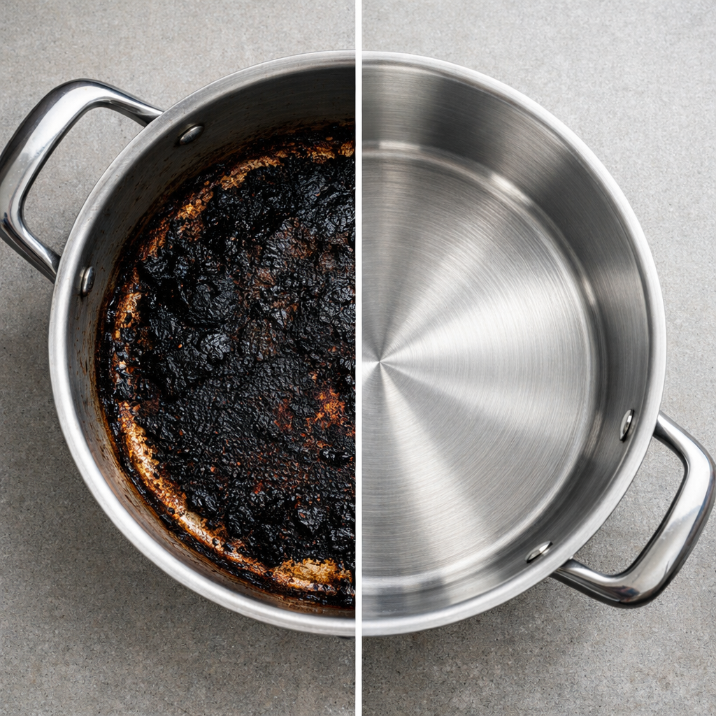 탄 냄비 제거 방법!! 