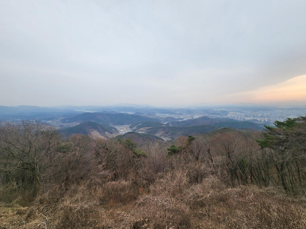 정상 풍경