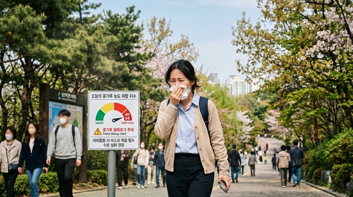 꽃가루농도위험지수