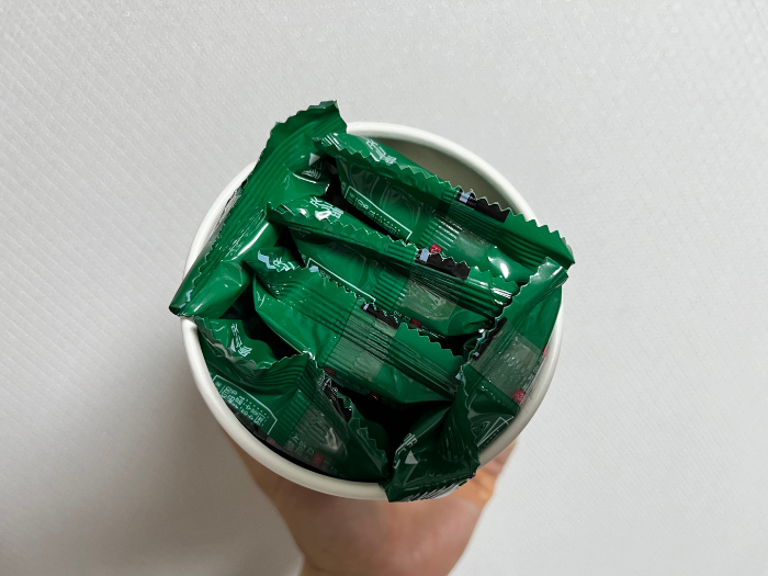 개별 포장 모습