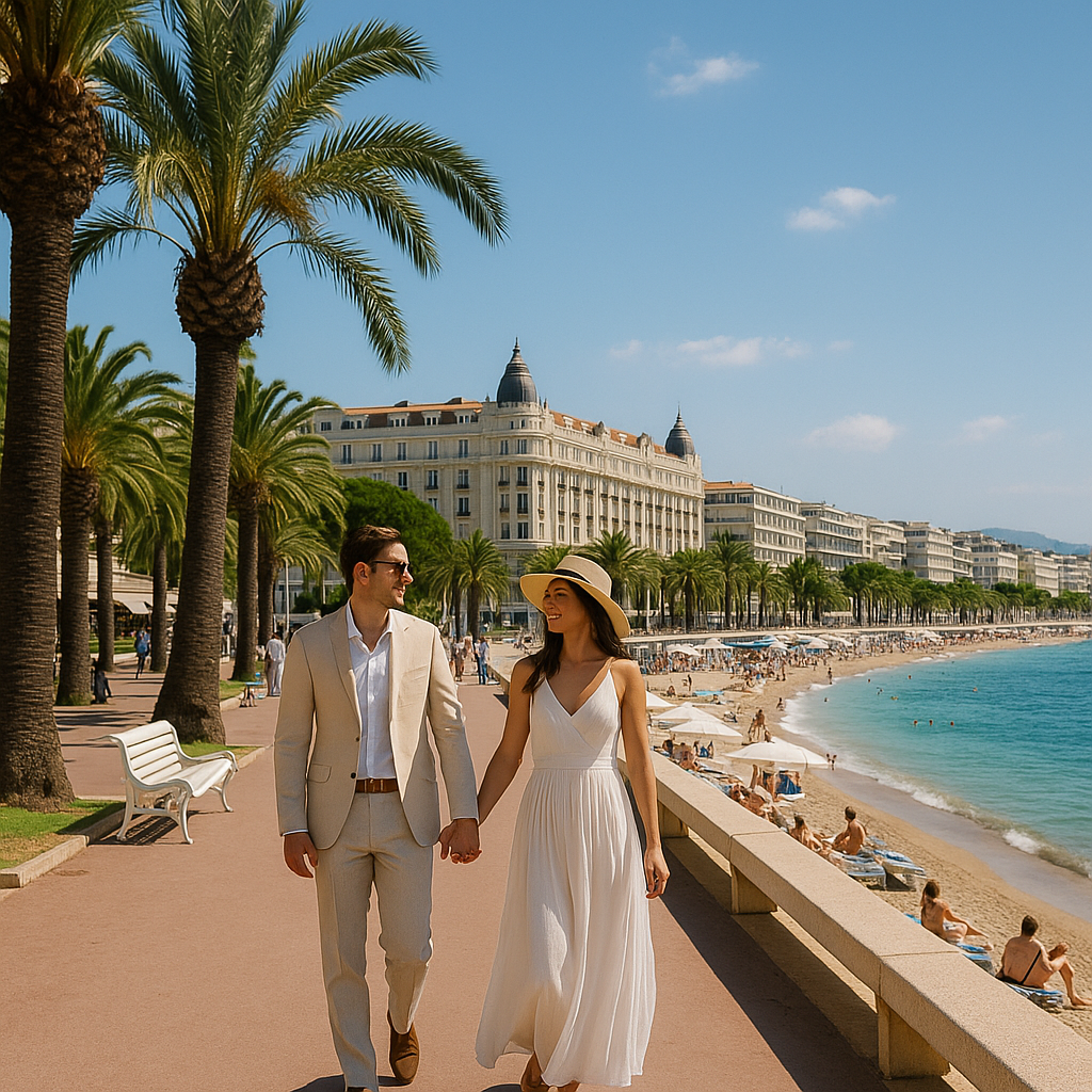 신혼여행지 니스 이미지