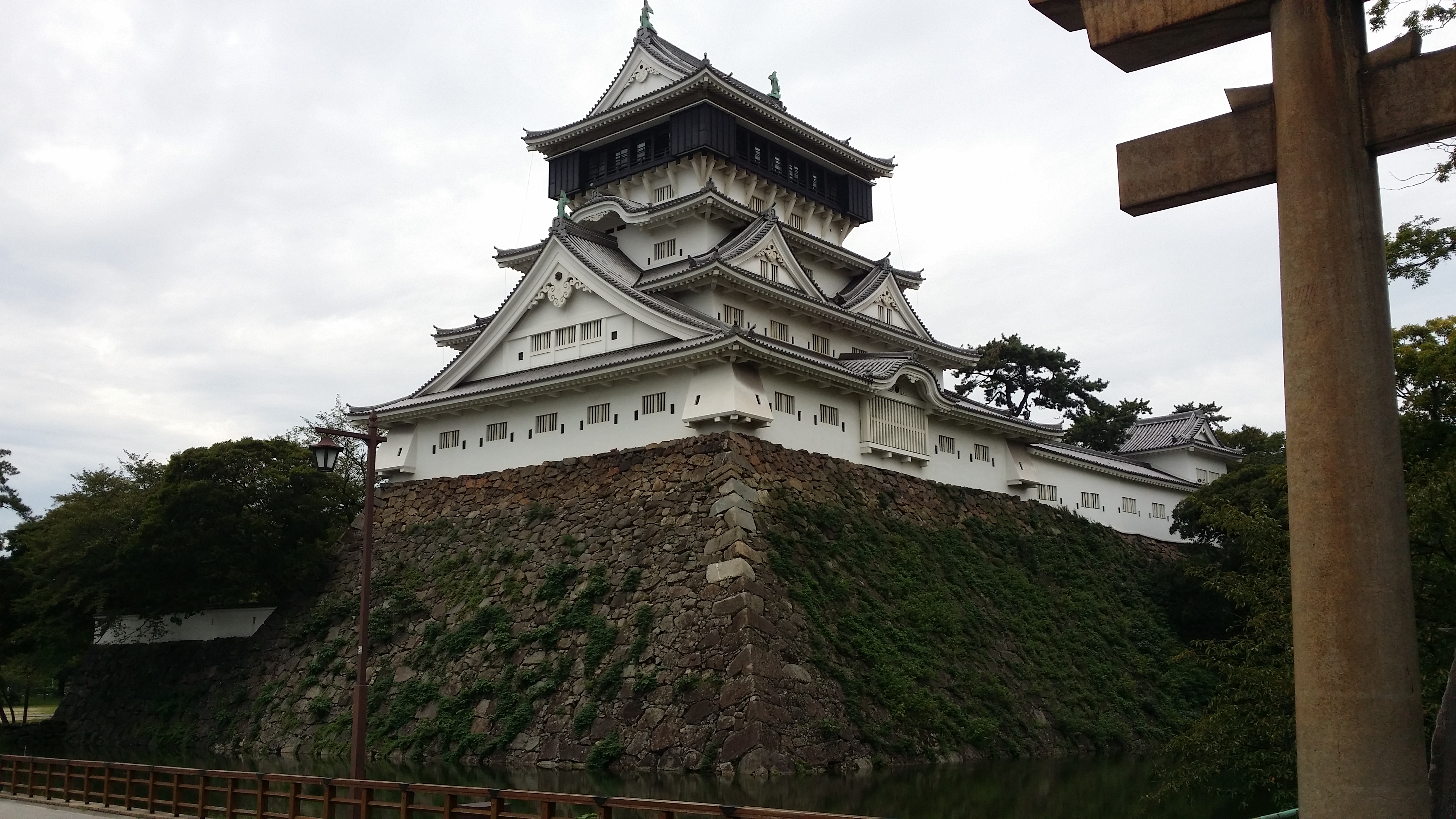 고쿠라성 외곽 전경