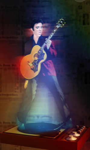 무대 위 공연 이미지