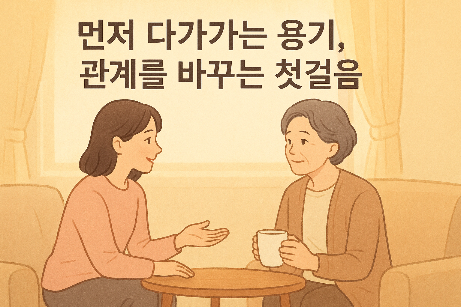 용기 있는 한마디가 관계를 바꾼다
