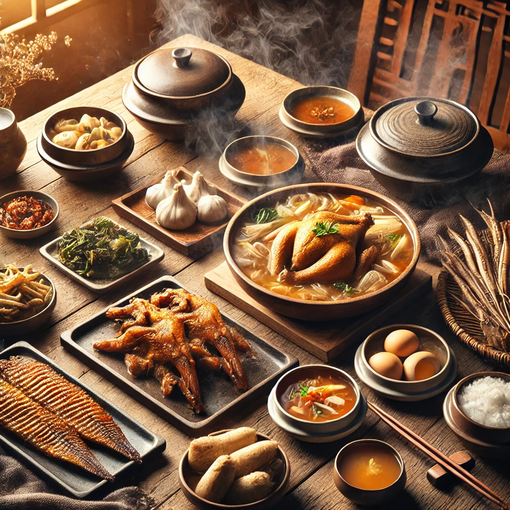 겨울철 보양식 사진