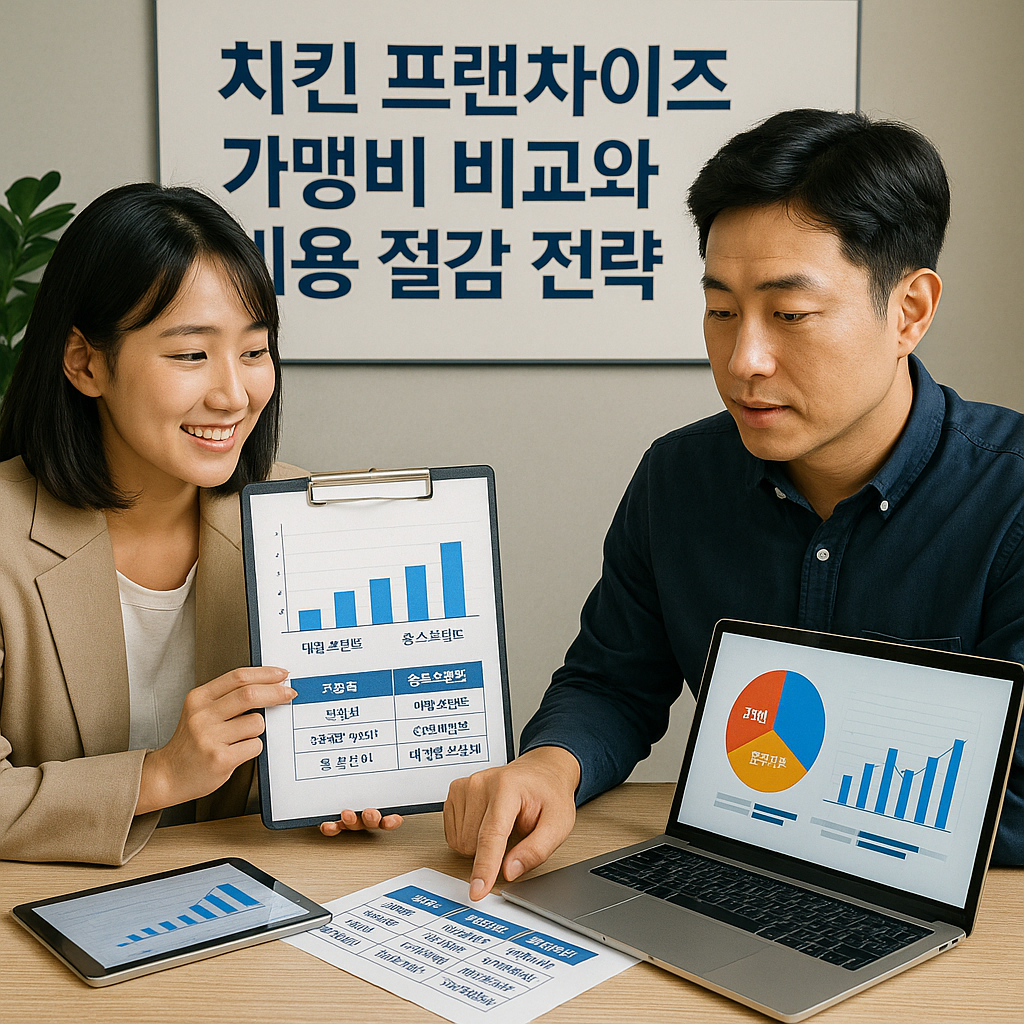 치킨 프랜차이즈 가맹비 비교와 비용 절감 전략 총정리