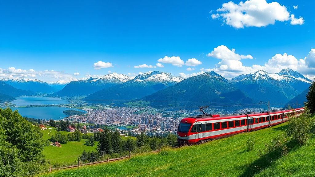 인터라켄·체르마트·루체른 파노라마 기차 여행