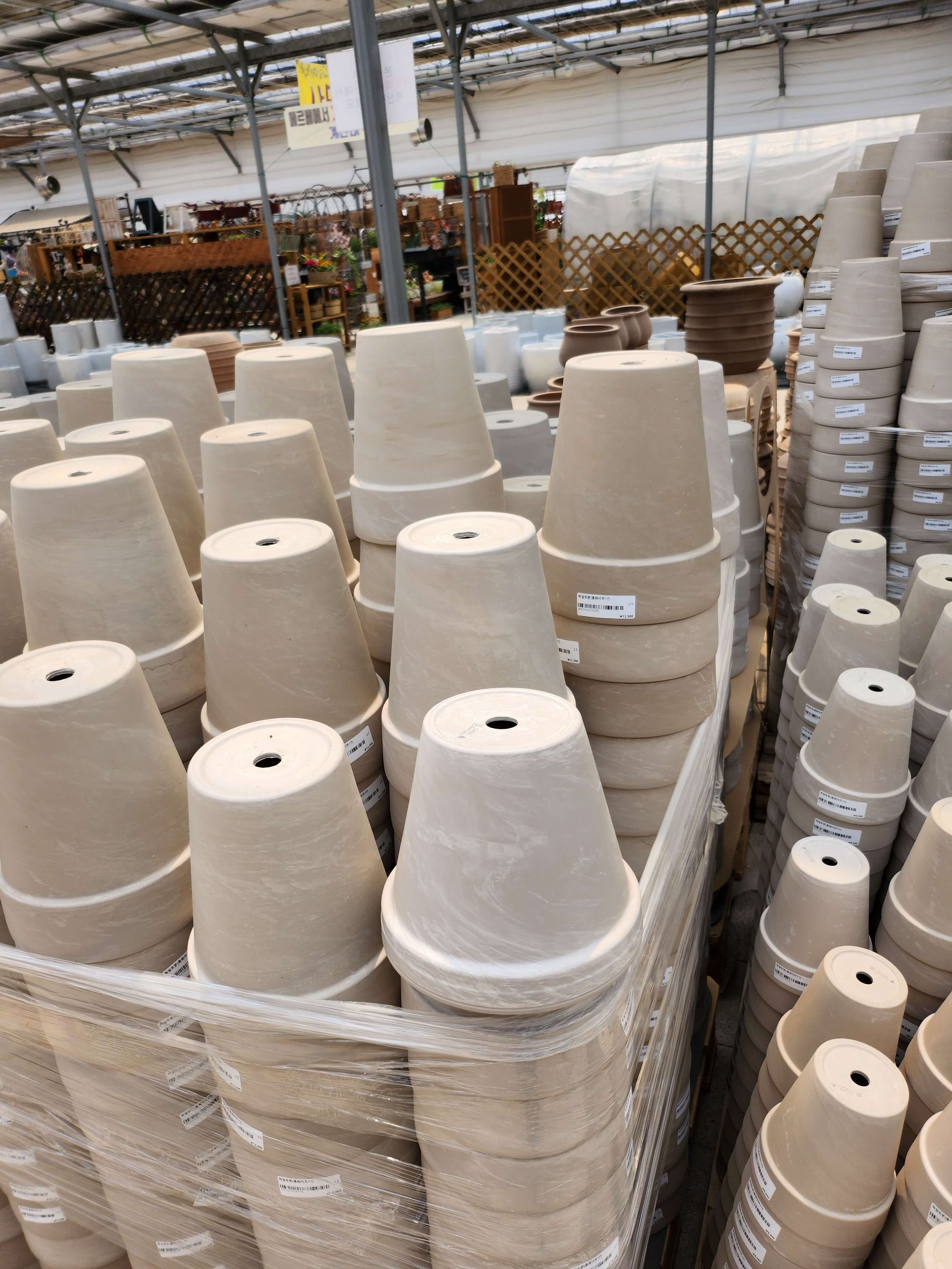 남사화훼단지 토분