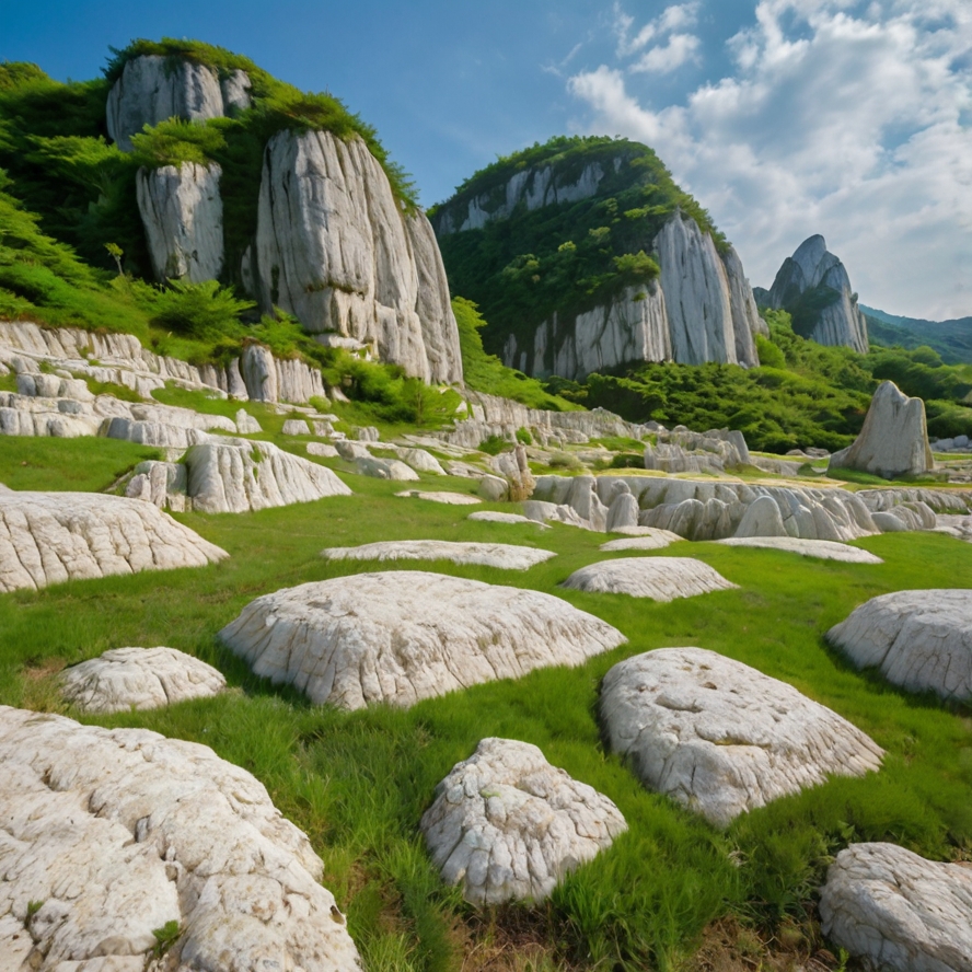 히라오다이 석회암 고원 이미지