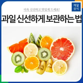 과일 보관 바나나 사과 토마토 숙성 냉장 기준표_5