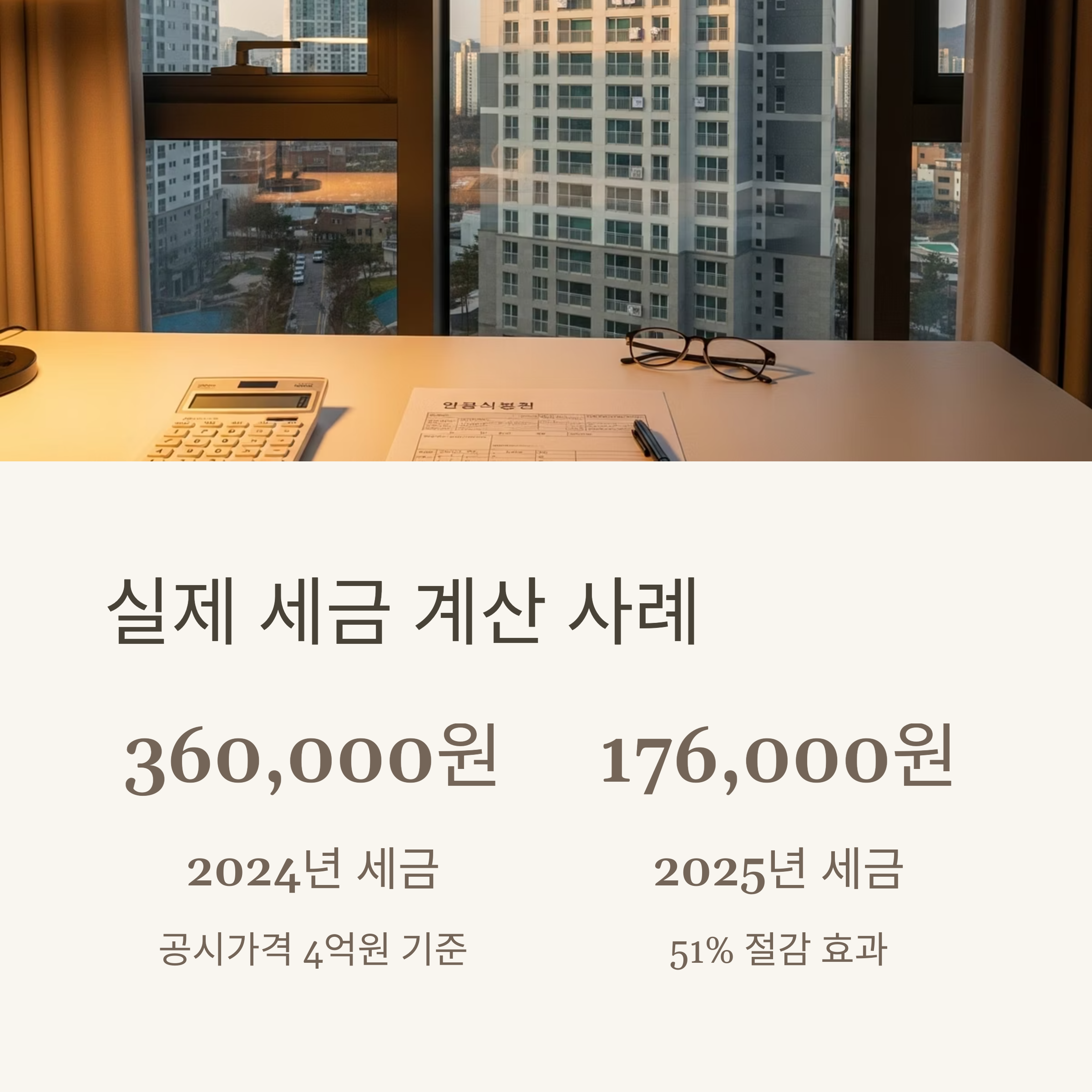 실제 세금 계산 사례