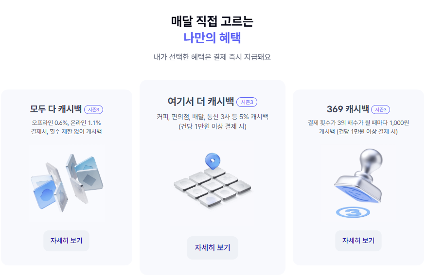 케이뱅크 one 체크카드 혜택