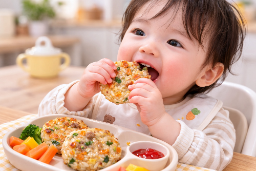 후기 이유식 핑거푸드 소고기 밥전 만드는 법