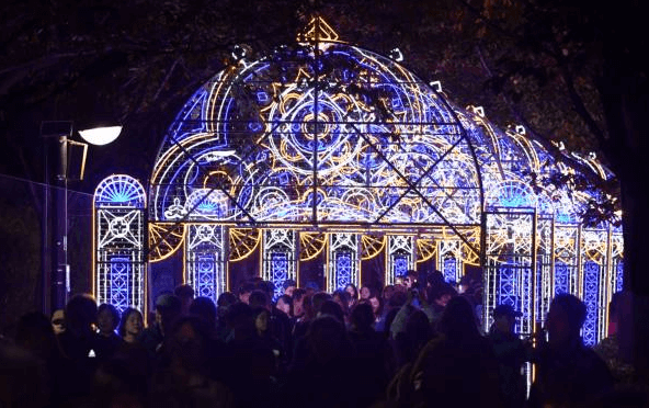 석촌호수-빛축제