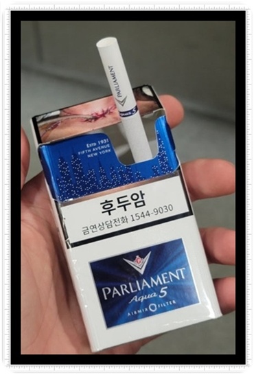 팔리아멘트 아쿠아 5 특징 스펙 분석: 공간 필터 기술과 힙스터 문화의 결합 편의점 인기담배