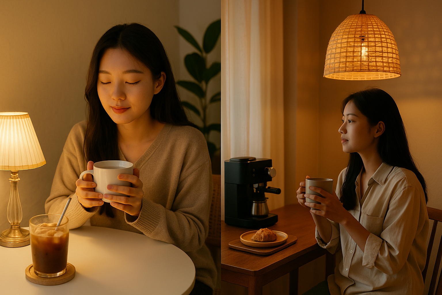 홈카페 조명 연출