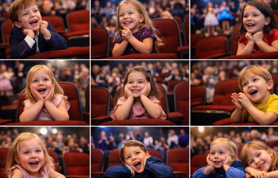 공연을 기대하는 모습