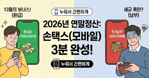 연말정산 환급금 조회