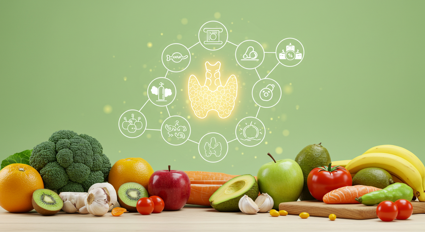 과체중 다이어트와 호르몬 밸런스: 갑상선 기능 최적화 방법에 대한 이미지