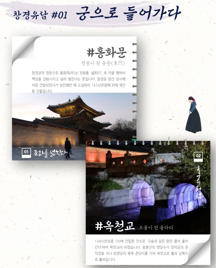 창경유람#1 궁으로 들어가다. 창경궁 입궁 홍화문~옥천교