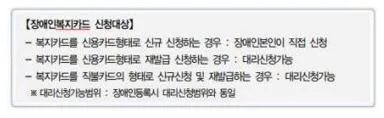 장애인 혜택