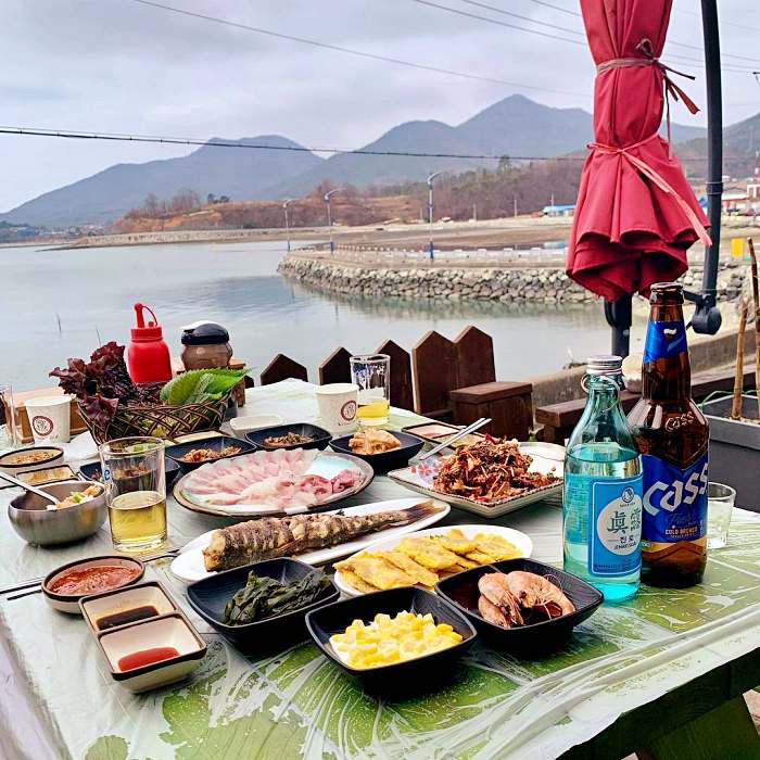 생방송투데이 하동 금오산 짚라인 오션뷰 녹차 숭어회 맛집