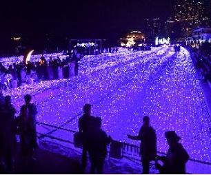 겨울 불꽃 축제