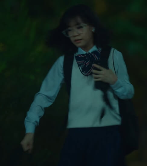 이나가 달리고 있음