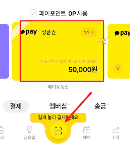 카카오페이 앱 사용법6