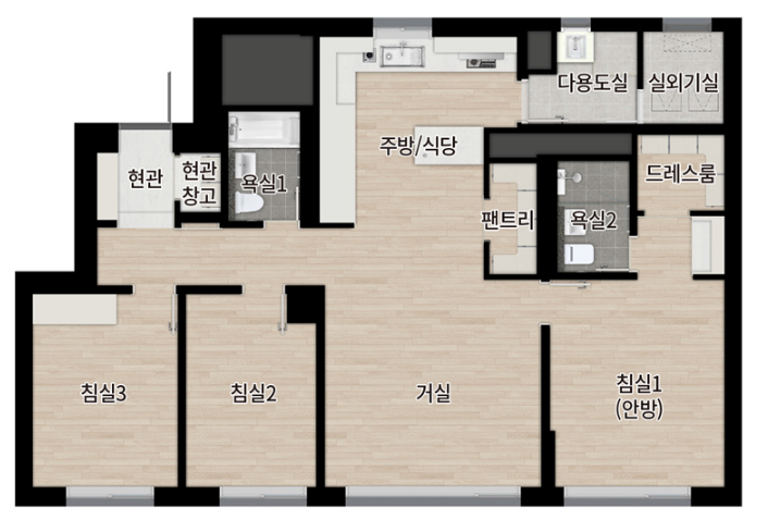 84A 평면도