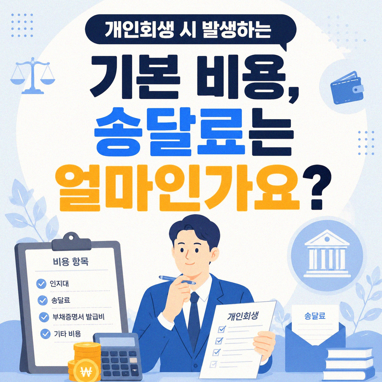 중고차 할부금 못 냈을 때 개인회생, 비용 얼마나 들까요?