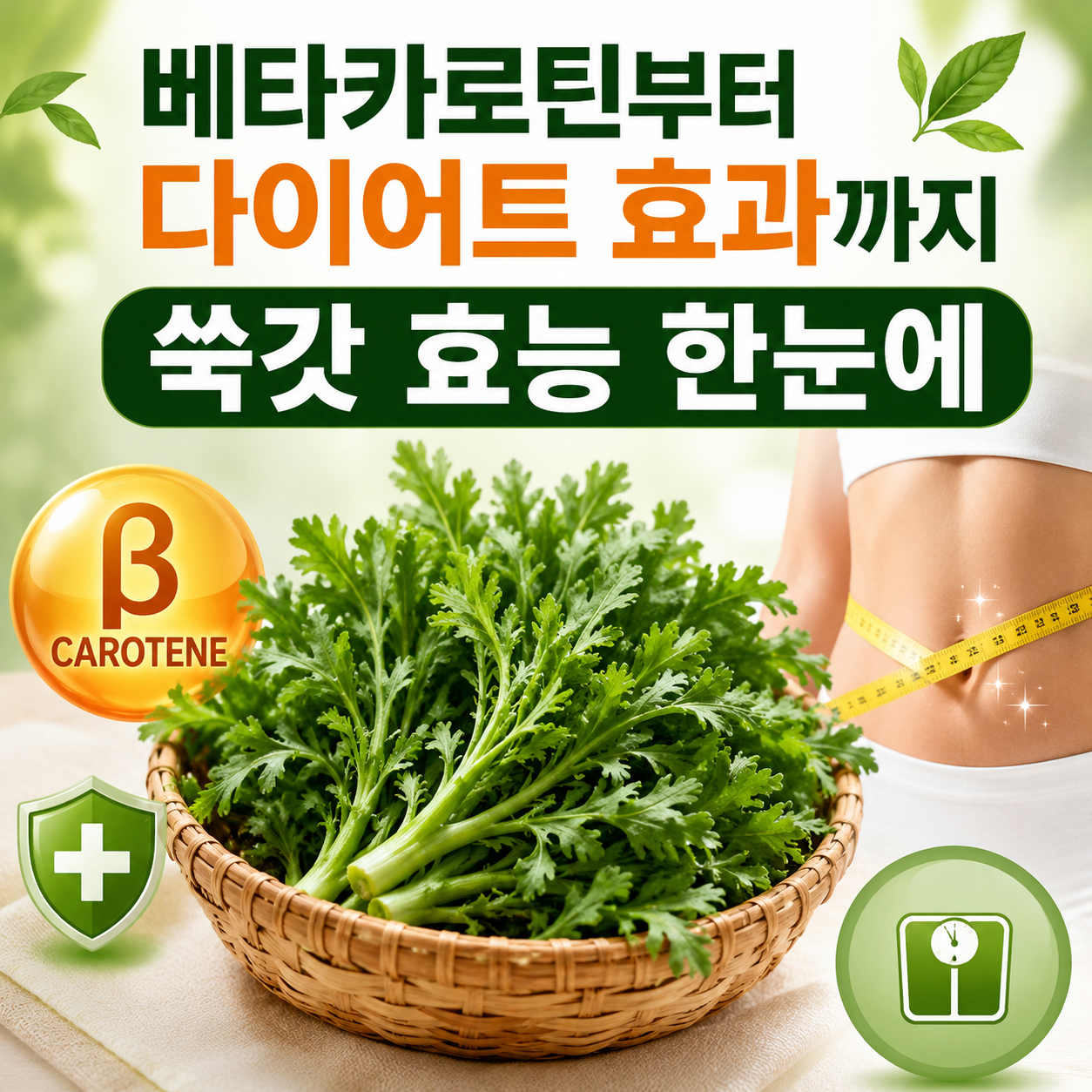 쑥갓 효능