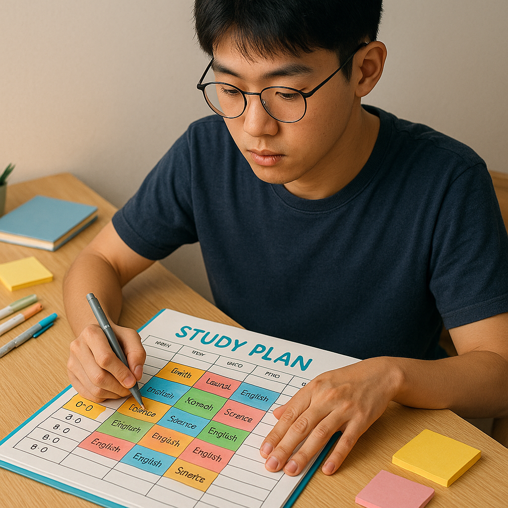 고2 내신 전략, 성적을 바꾸는 과목별 시간 배분 꿀팁!