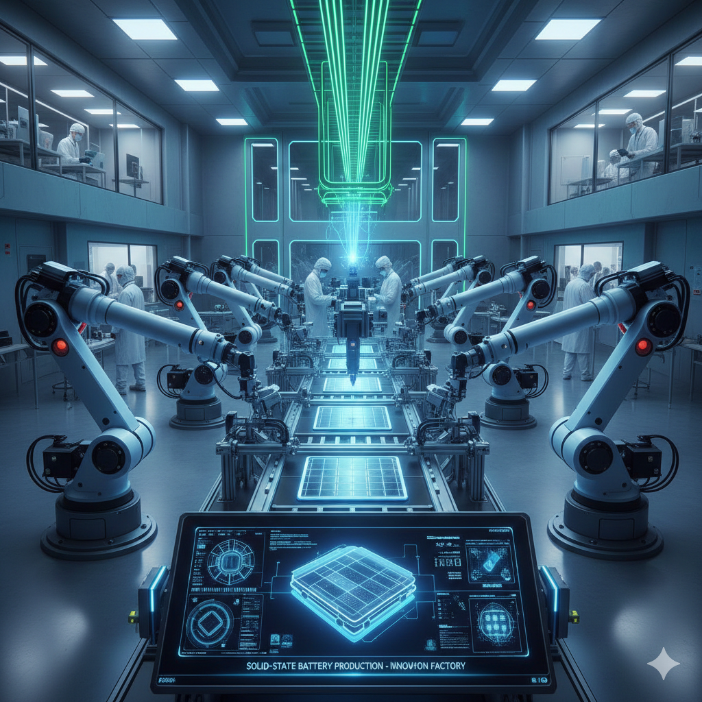 차세대 전고체 배터리 양산 공장
