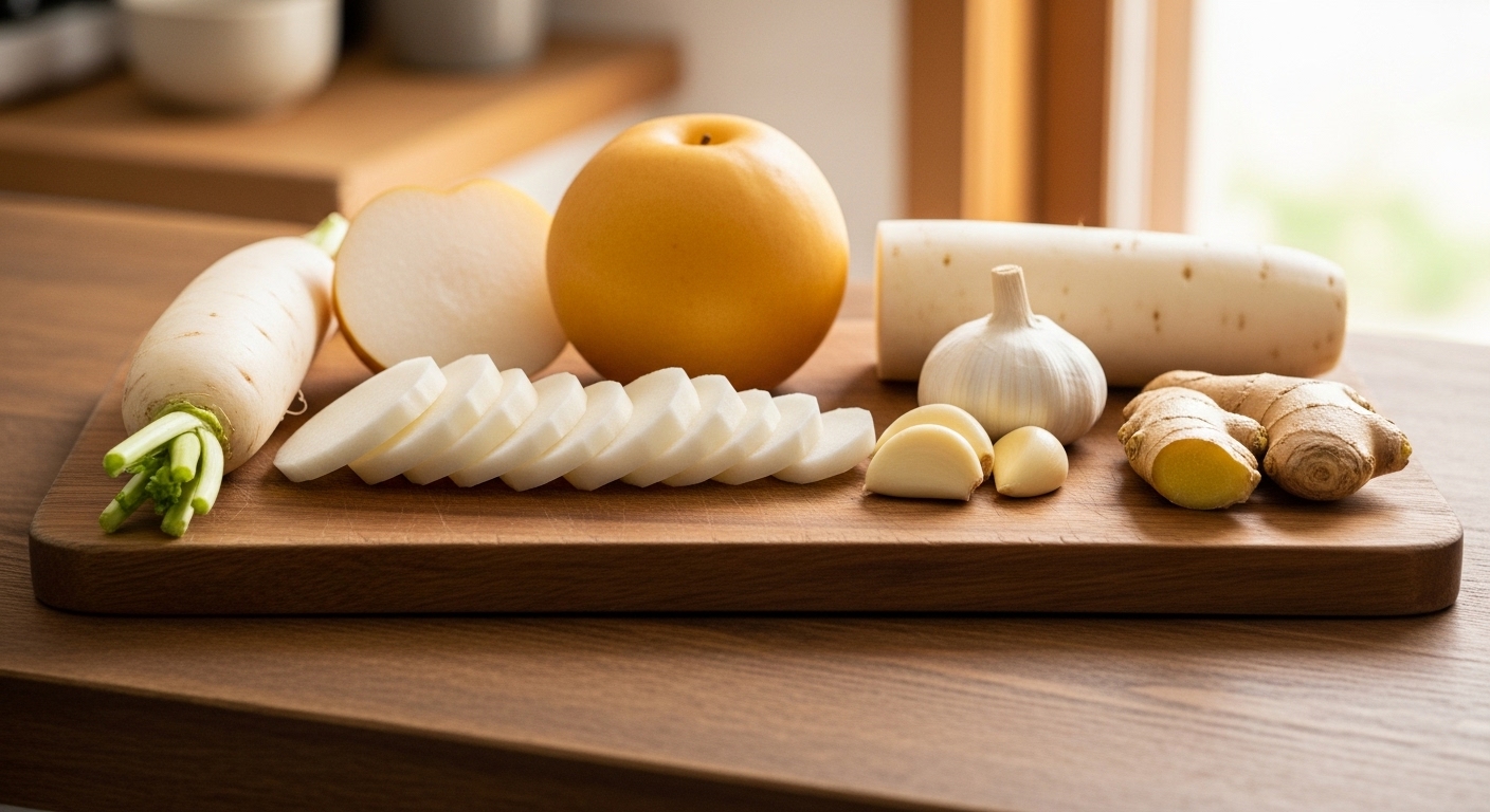 동치미 맛있게 담는법