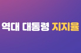 역대 대통령 지지율