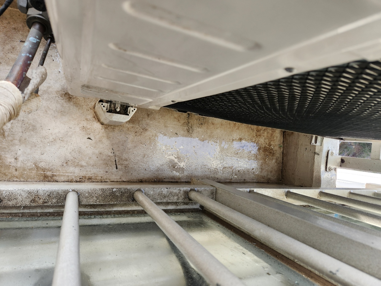 실외기 청소 전후