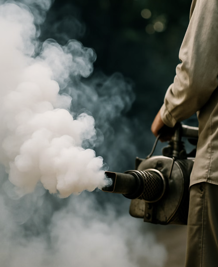 연기의 정체, 살충제 vs 경유