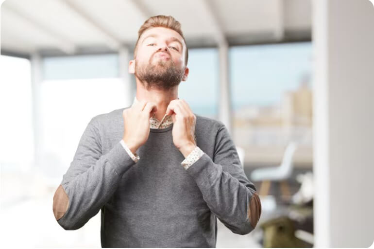 갑상선 기능 항진증에 걸린 남성