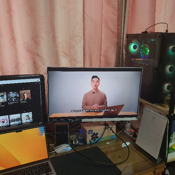 셀렉터기 윈도우 데스크탑 연결