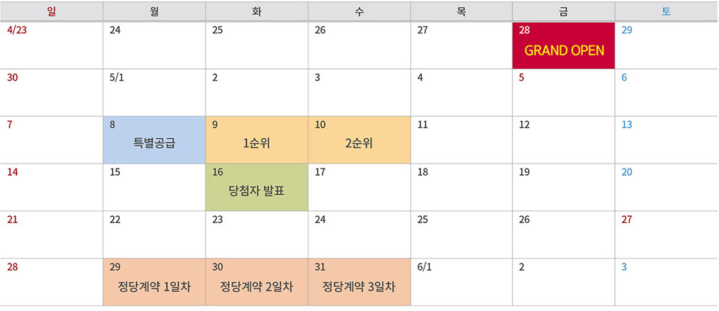 시화MTV 푸르지오 디오션 분양 일정