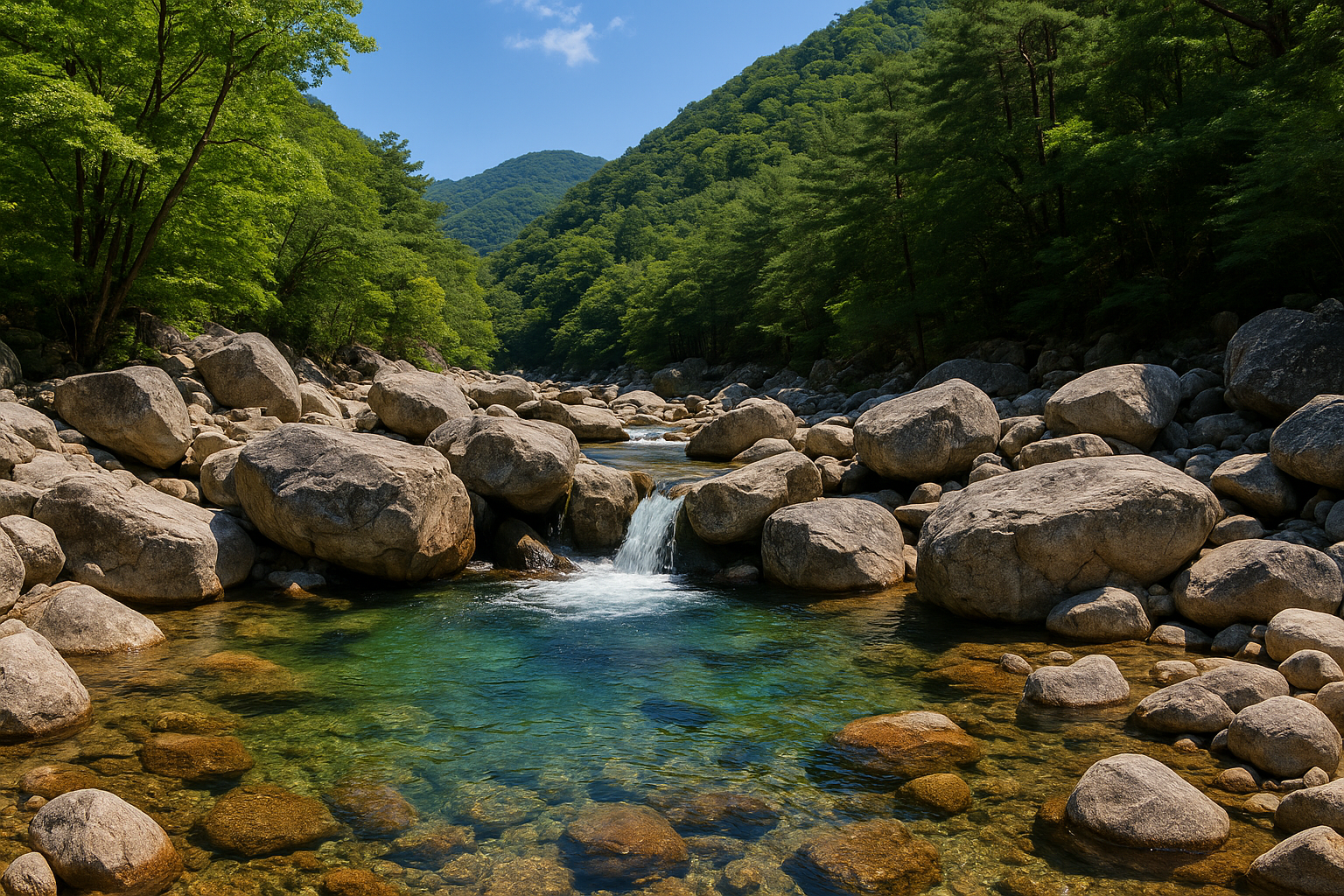 포천 ‘백운계곡’