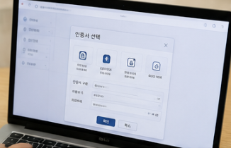 공동인증서 갱신방법