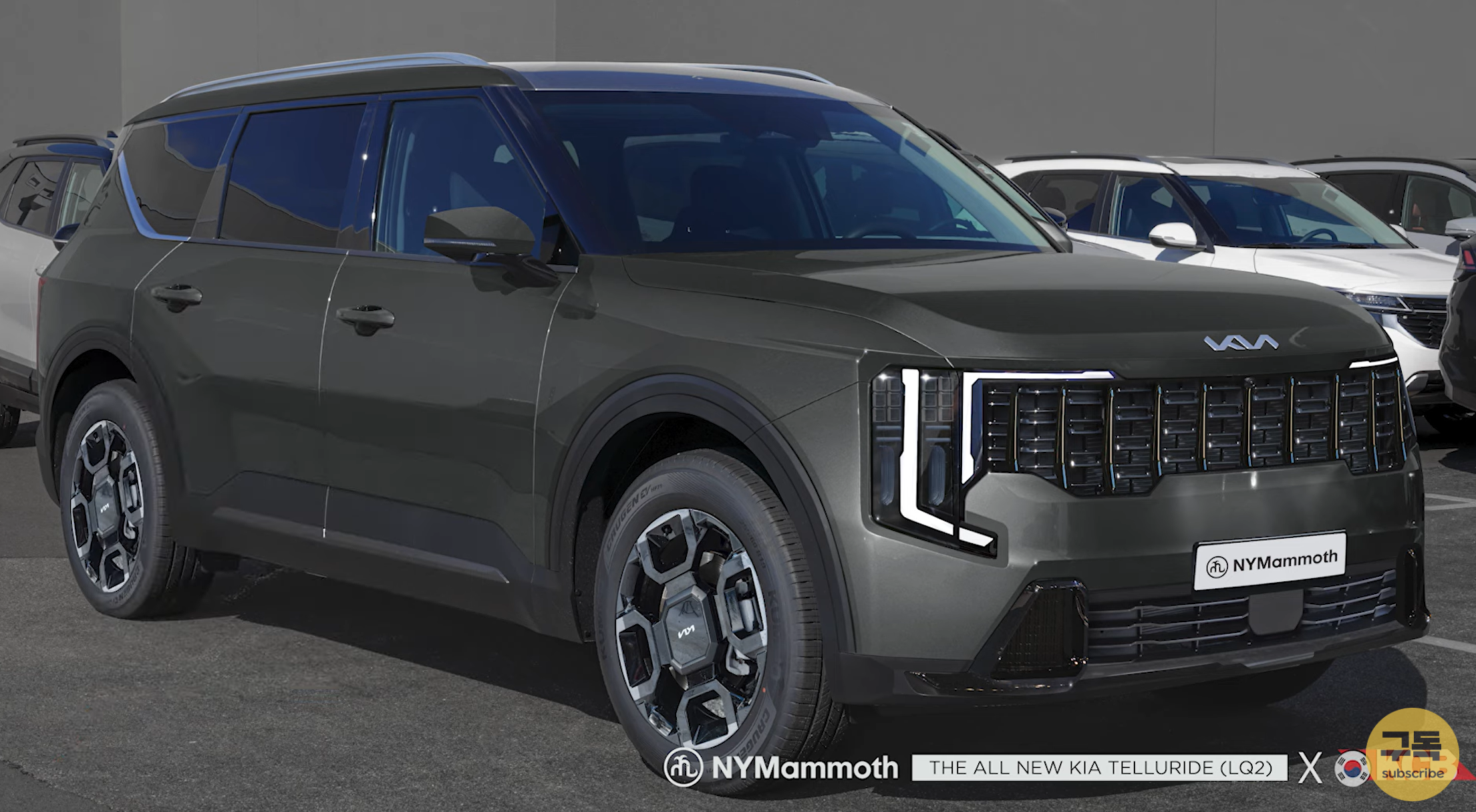 기아 텔루라이드 풀체인지 예상도