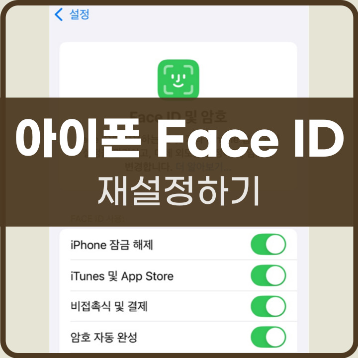 아이폰 페이스아이디 오류 해결 방법