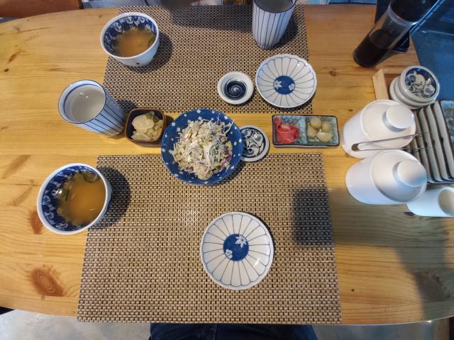 전주 만성지구 솜초밥 테이블 세팅