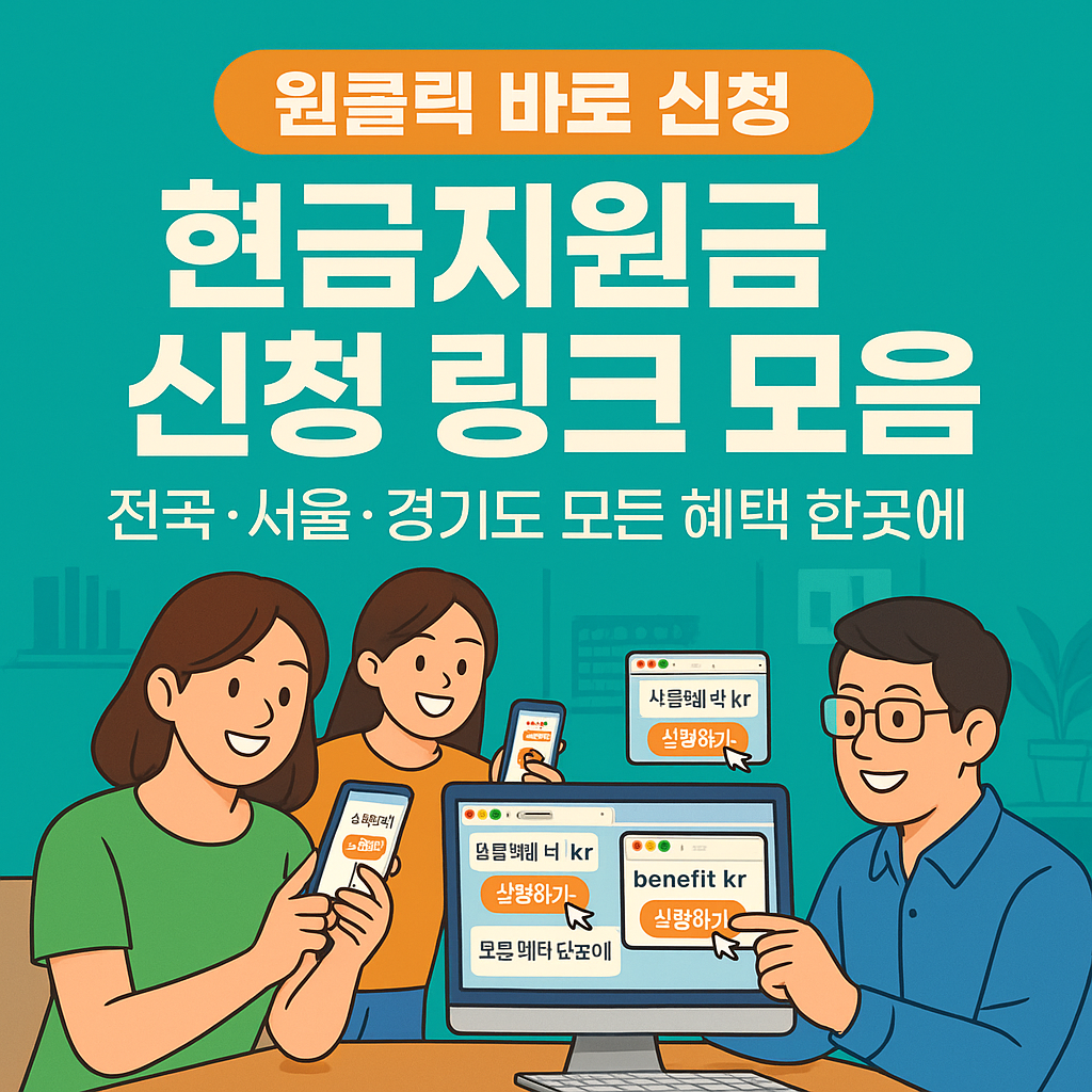 2025 우리 가족 현금지원금 신청하기